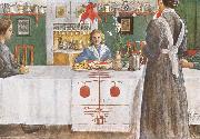 Carl Larsson A Friend from the City oil